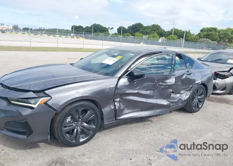 2021 Acura Tlx A-Spec Package z USA, uszkodzony, nr VIN 19UUB5F56MA015700